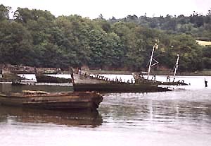 cimetire  bateaux vers Hennebont